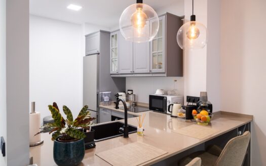 Ground floor apartment with terrace